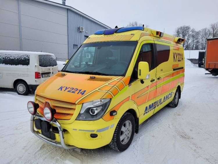 MERCEDES – BENZ SPRINTER 3.0D AMBULANCE (TAMLANS) KLIMA, 11.2016, EURO 6 - Машина скорой помощи: фото 2 MERCEDES – BENZ SPRINTER 3.0D AMBULANCE (TAMLANS) KLIMA, 11.2016, EURO 6 - Машина скорой помощи: фото 2