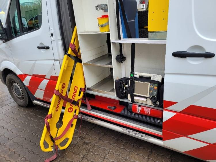 Машина скорой помощи MERCEDES – BENZ SPRINTER 319 AMBULANCE (PROFILE) KLIMA, 6.2017, EURO 6: фото 10