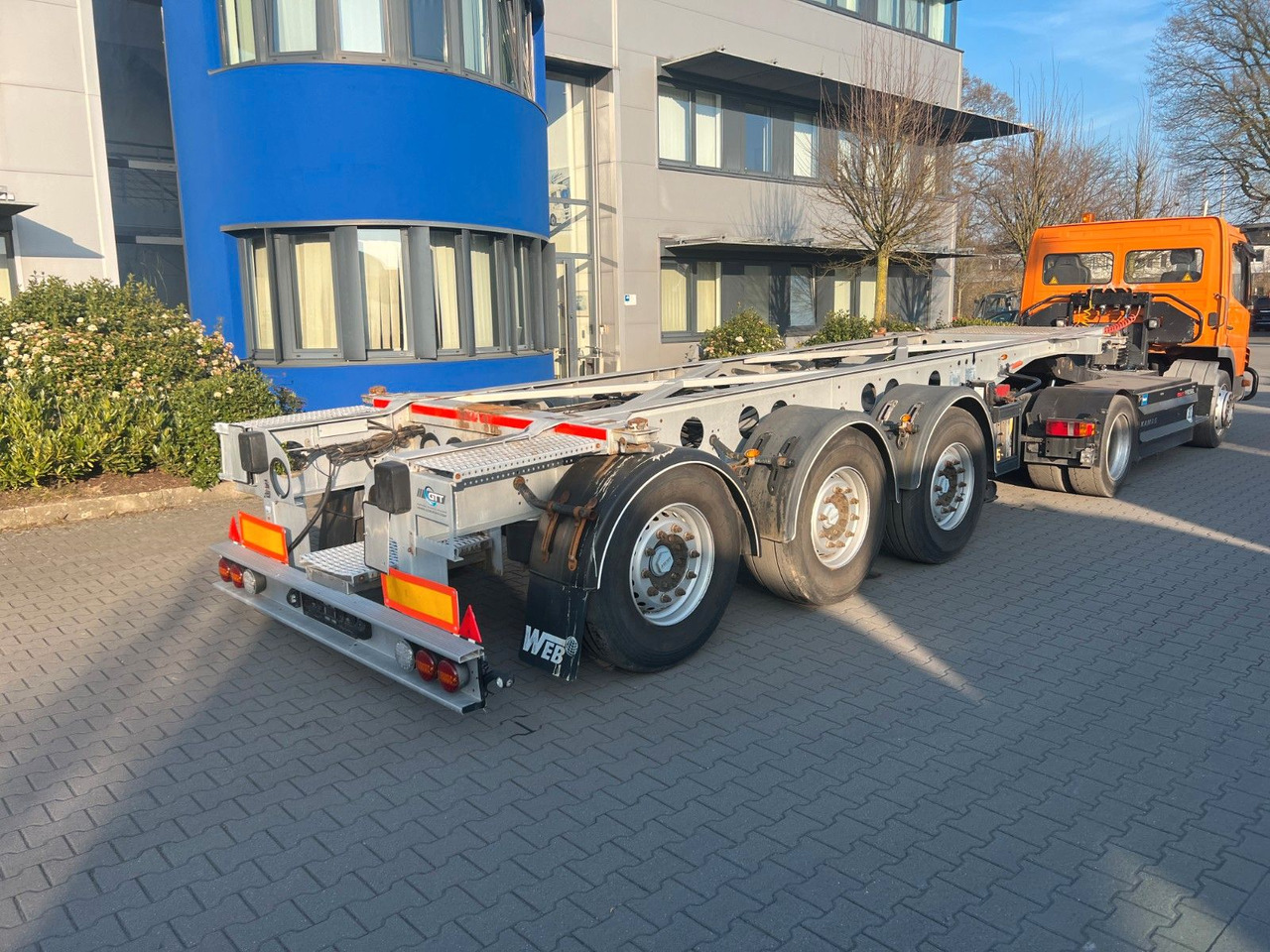 Web Trailer COS-24 AFR, 20ft Chassis Web Trailer COS-24 AFR, 20ft Chassis - Полуприцеп-контейнеровоз/ Сменный кузов: фото 3 Web Trailer COS-24 AFR, 20ft Chassis Web Trailer COS-24 AFR, 20ft Chassis - Полуприцеп-контейнеровоз/ Сменный кузов: фото 3