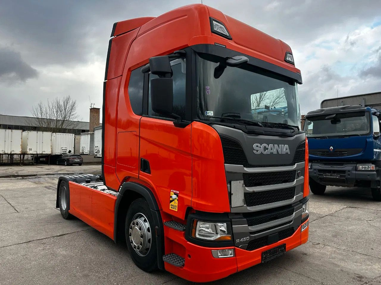 Scania R450 PTO, Standklima, Navi, Night protect - Тягач: фото 2 Scania R450 PTO, Standklima, Navi, Night protect - Тягач: фото 2