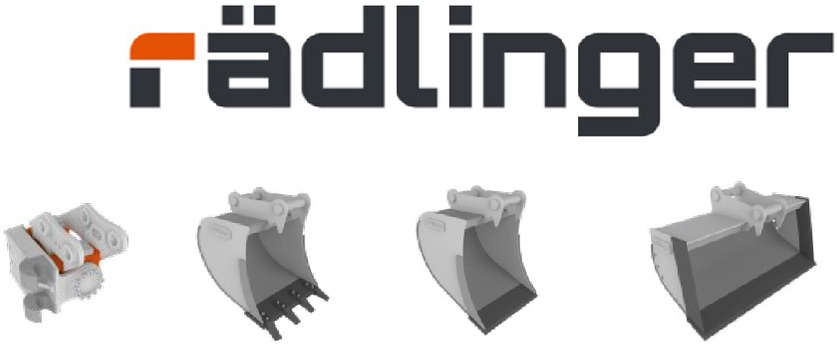 Rädlinger Löffelpaket 6 - 8 to mit MS 08 mit Powertilt Bagger - Ковш для экскаватора: фото 1 Rädlinger Löffelpaket 6 - 8 to mit MS 08 mit Powertilt Bagger - Ковш для экскаватора: фото 1