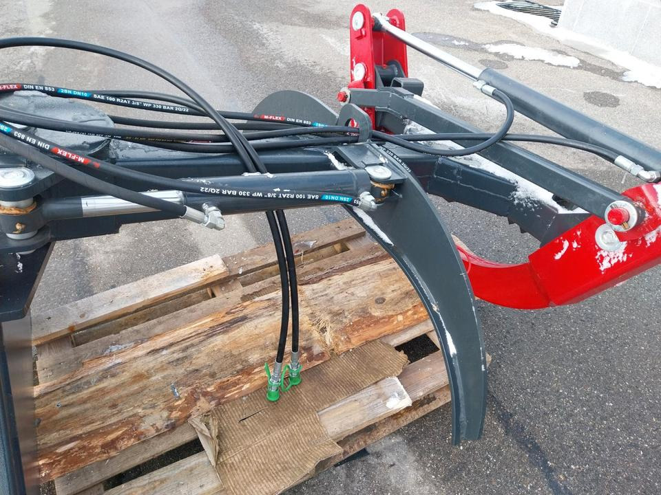 Schwenkbar Rückezange Holzzange 3 Punkt Forstzange Traktor - Валочная головка: фото 2 Schwenkbar Rückezange Holzzange 3 Punkt Forstzange Traktor - Валочная головка: фото 2