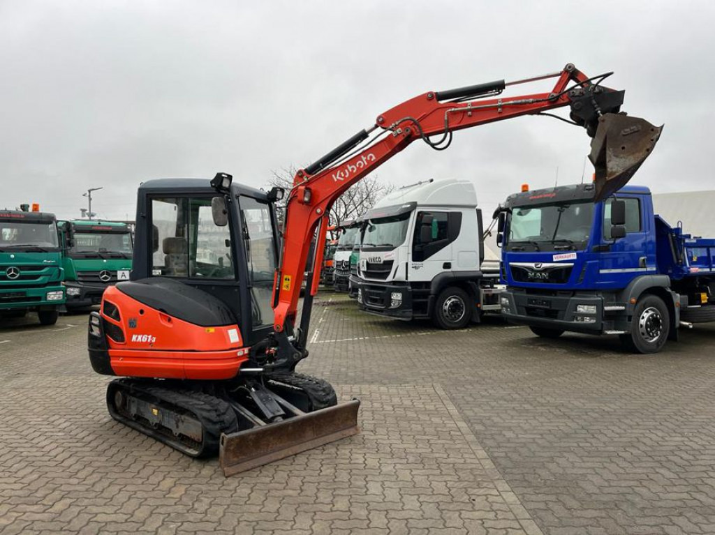 KUBOTA Minibagger KX 61 Minibagger 2245h, incl. Grabn+Tieflöffel - Мини-экскаватор: фото 1 KUBOTA Minibagger KX 61 Minibagger 2245h, incl. Grabn+Tieflöffel - Мини-экскаватор: фото 1