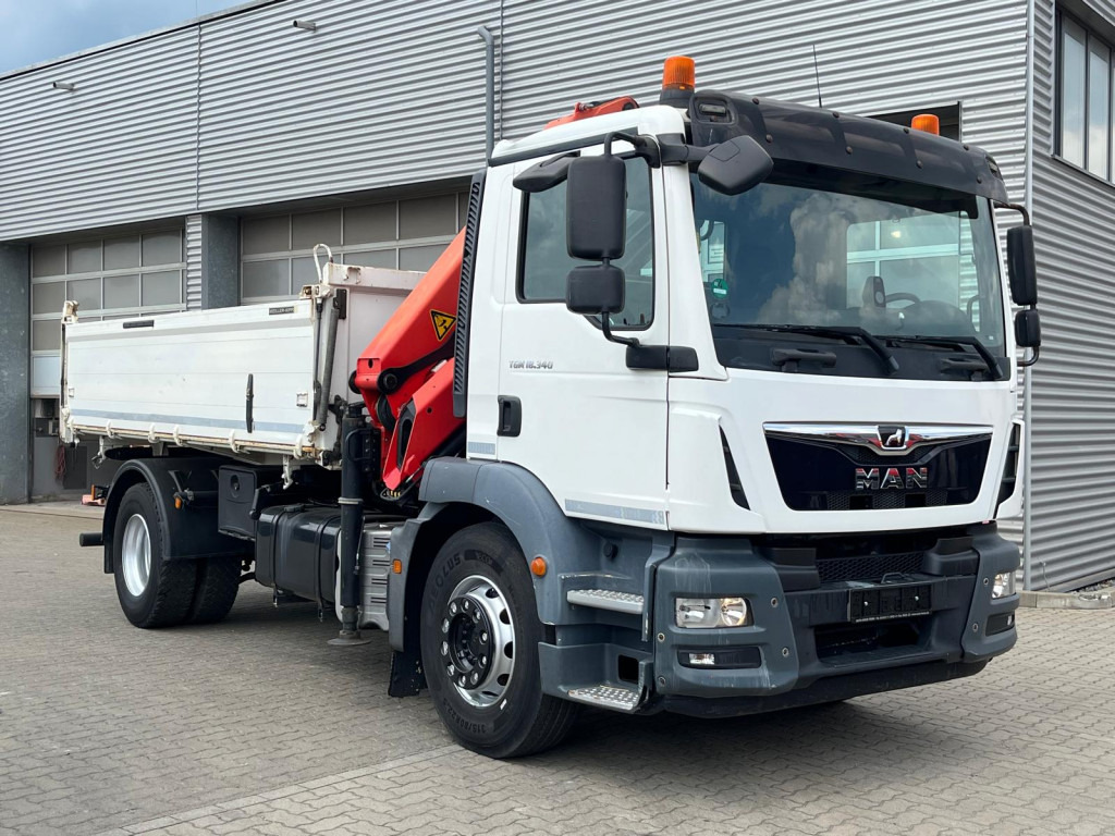 MAN TG-M 18.340 4x2 2-Achs Kipper Kran Palf. PK 13001 KA - Самосвал, Автоманипулятор: фото 5 MAN TG-M 18.340 4x2 2-Achs Kipper Kran Palf. PK 13001 KA - Самосвал, Автоманипулятор: фото 5