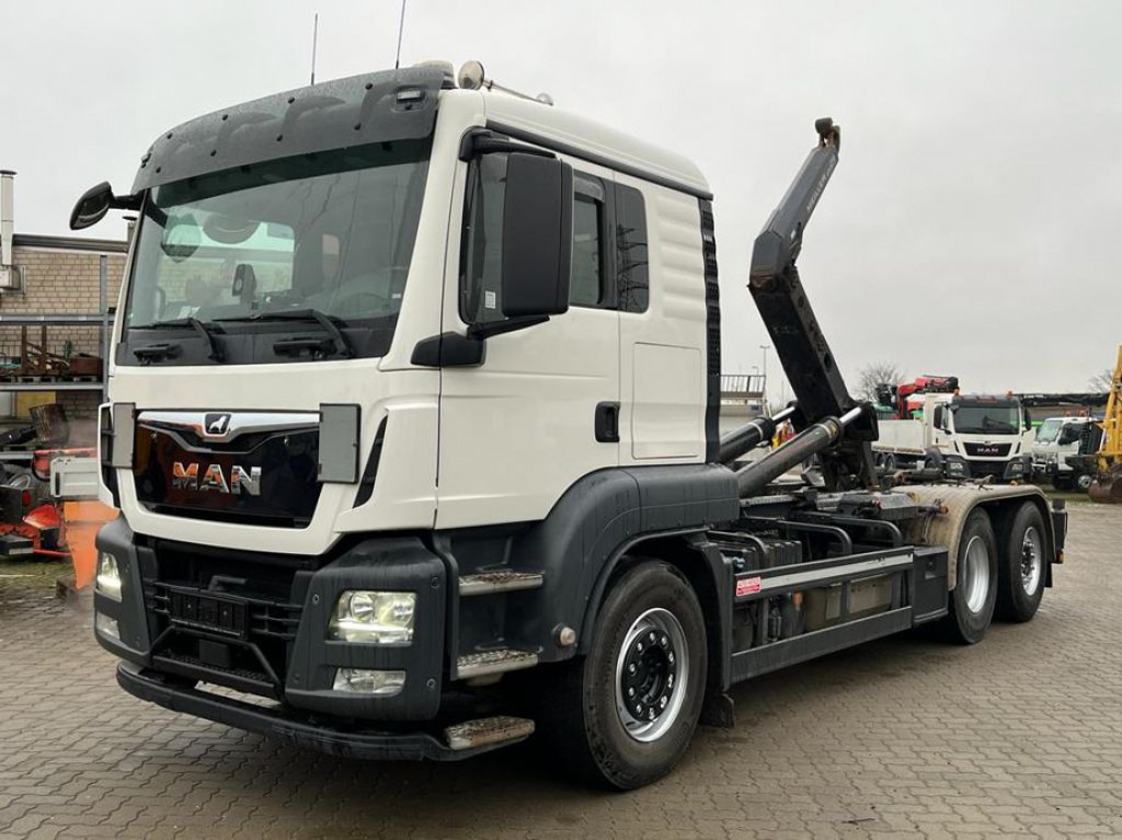 MAN TG-S 26.460 6x2-2 BL Abrollkipper Meiller, Funk - Крюковой мультилифт: фото 1 MAN TG-S 26.460 6x2-2 BL Abrollkipper Meiller, Funk - Крюковой мультилифт: фото 1