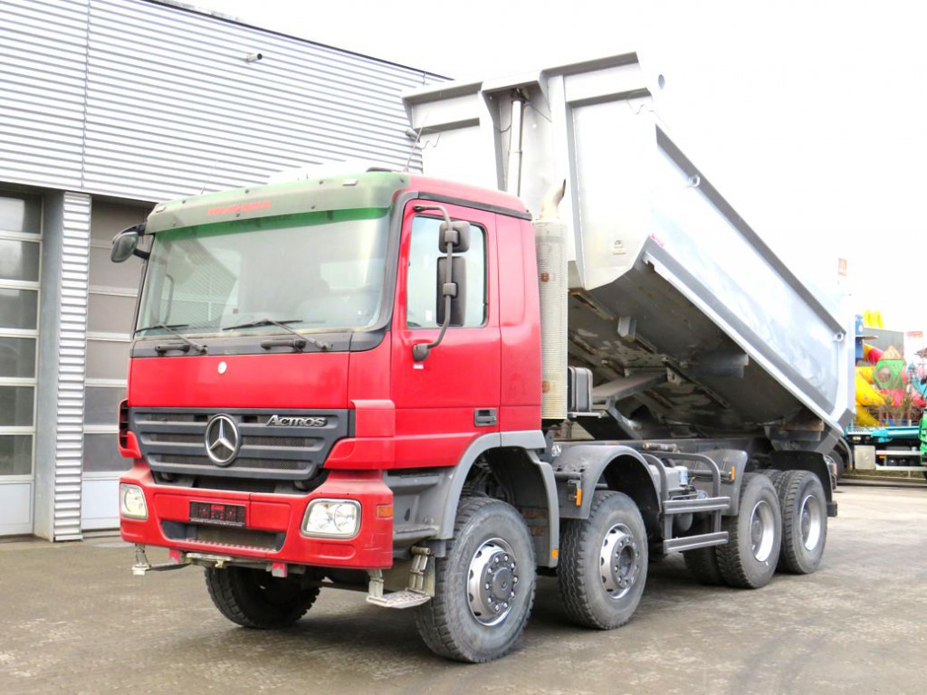 MERCEDES-BENZ Actros 4141 8x6 4 Achs Muldenkipper Kupplung, 1. Hand - Самосвал: фото 1 MERCEDES-BENZ Actros 4141 8x6 4 Achs Muldenkipper Kupplung, 1. Hand - Самосвал: фото 1