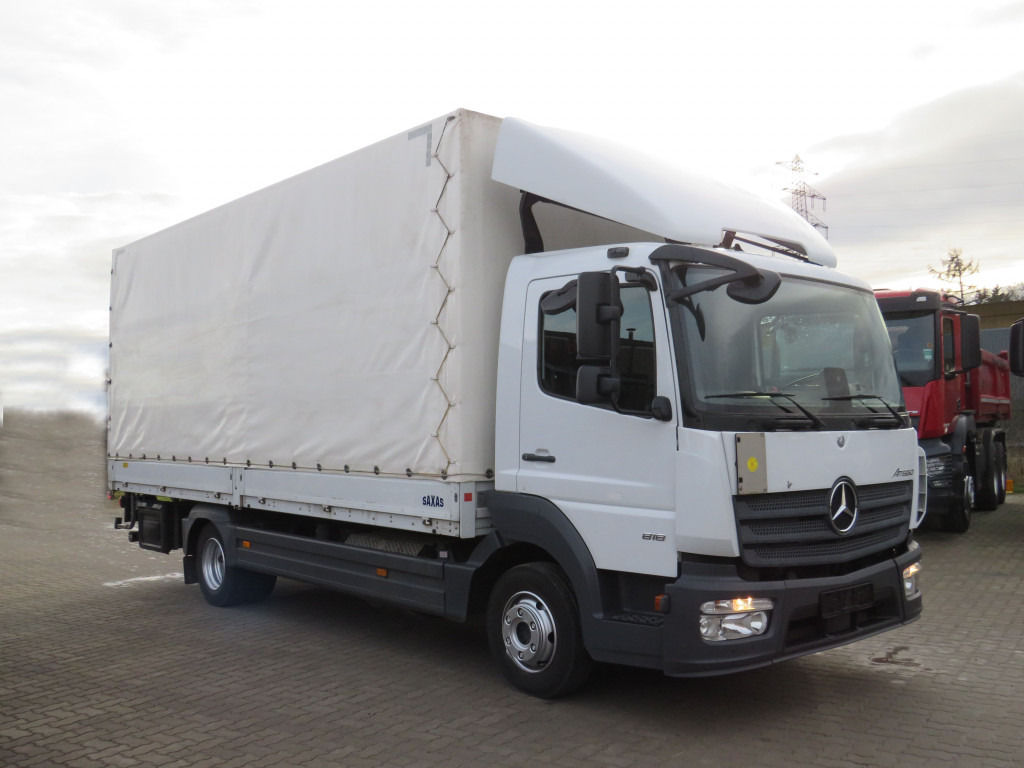 MERCEDES-BENZ Atego 818 L Pritsche LBW LBW 1 to AHK+Luftans - Тентованный фургон: фото 5 MERCEDES-BENZ Atego 818 L Pritsche LBW LBW 1 to AHK+Luftans - Тентованный фургон: фото 5
