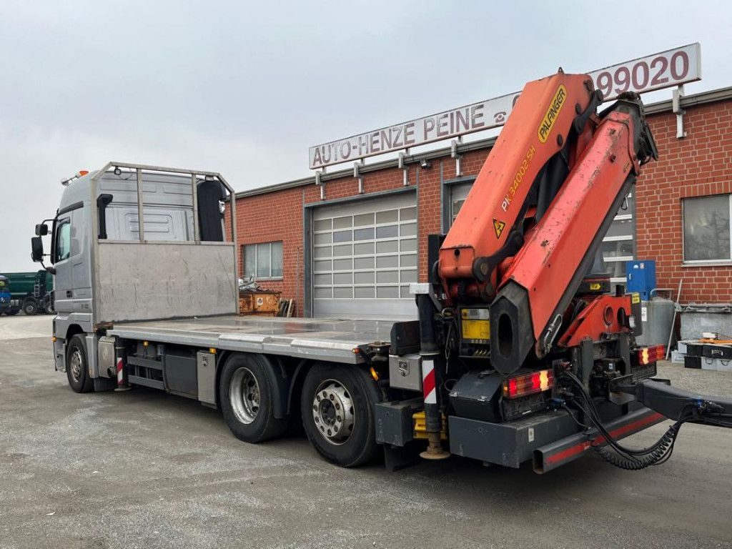 Mercedes-Benz Actros 2541 Pritsche Heckkran Palfinger PK 34002 - Автоманипулятор, Грузовик бортовой/ Платформа: фото 3 Mercedes-Benz Actros 2541 Pritsche Heckkran Palfinger PK 34002 - Автоманипулятор, Грузовик бортовой/ Платформа: фото 3