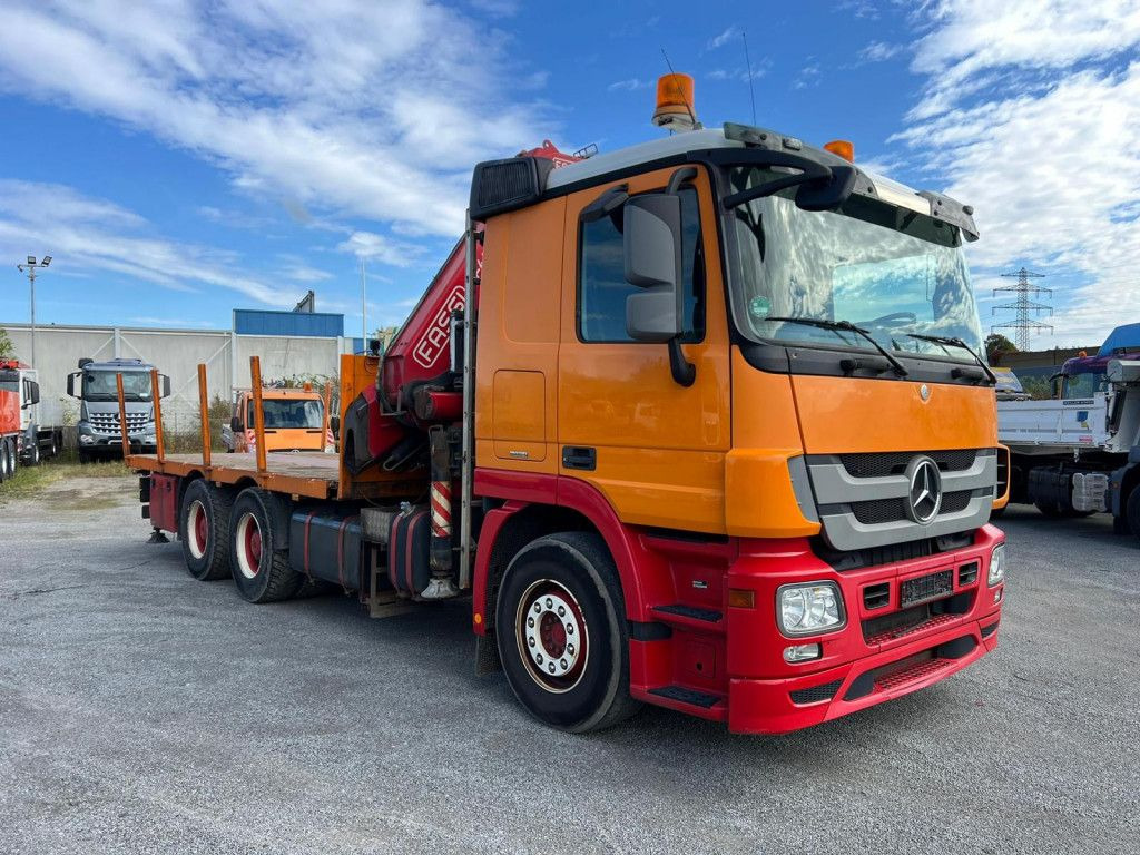 Mercedes-Benz Actros 2646 L 6x4 Pritsche Kran Fassi 450 45m/t - Автоманипулятор, Грузовик бортовой/ Платформа: фото 2 Mercedes-Benz Actros 2646 L 6x4 Pritsche Kran Fassi 450 45m/t - Автоманипулятор, Грузовик бортовой/ Платформа: фото 2