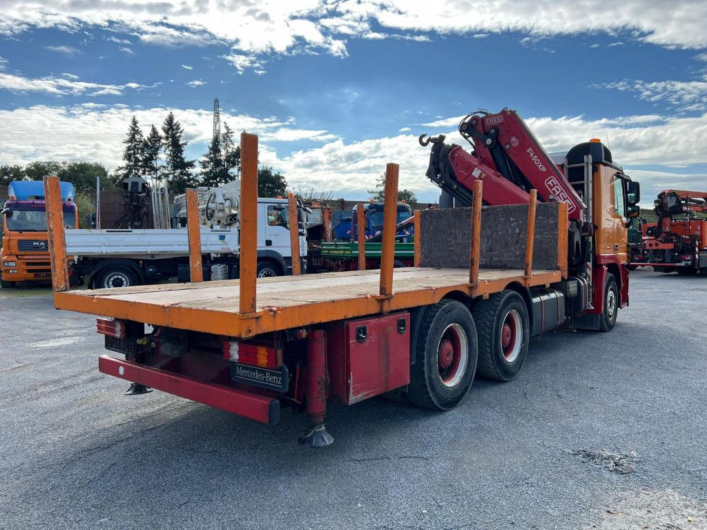 Mercedes-Benz Actros 2646 L 6x4 Pritsche Kran Fassi 450 45m/t - Грузовик бортовой/ Платформа, Автоманипулятор: фото 4 Mercedes-Benz Actros 2646 L 6x4 Pritsche Kran Fassi 450 45m/t - Грузовик бортовой/ Платформа, Автоманипулятор: фото 4