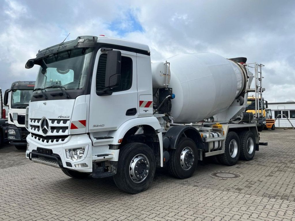 Mercedes-Benz Arocs 3240 B 8x4 Betonmischer Deutsch Top AP Ach - Автобетоносмеситель: фото 1 Mercedes-Benz Arocs 3240 B 8x4 Betonmischer Deutsch Top AP Ach - Автобетоносмеситель: фото 1