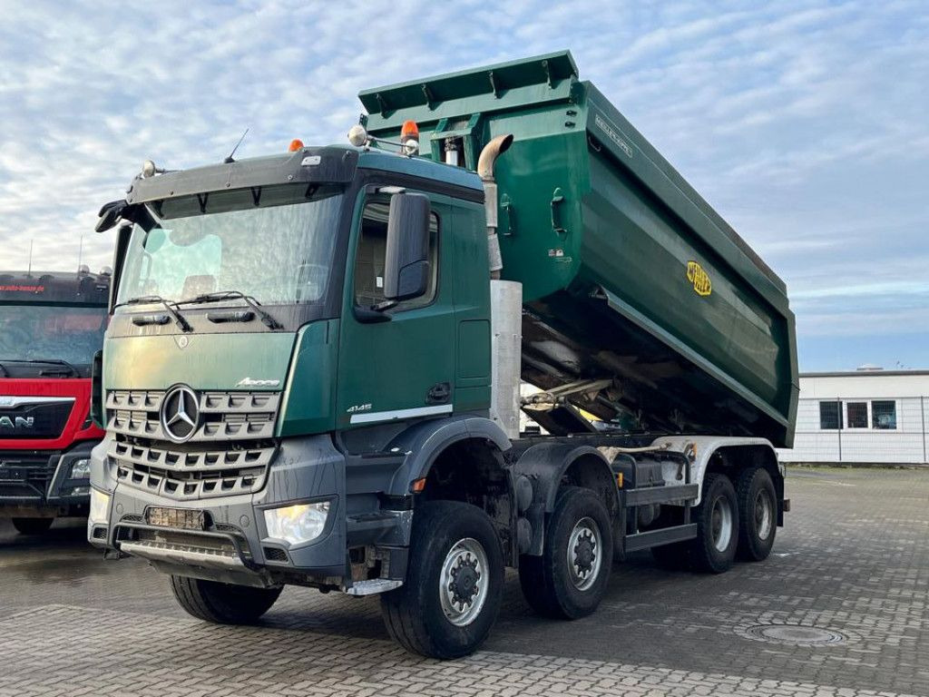 Mercedes-Benz Arocs 4145 8x8 4 Achs Muldenkipper Meiller - Мусоровоз: фото 1 Mercedes-Benz Arocs 4145 8x8 4 Achs Muldenkipper Meiller - Мусоровоз: фото 1