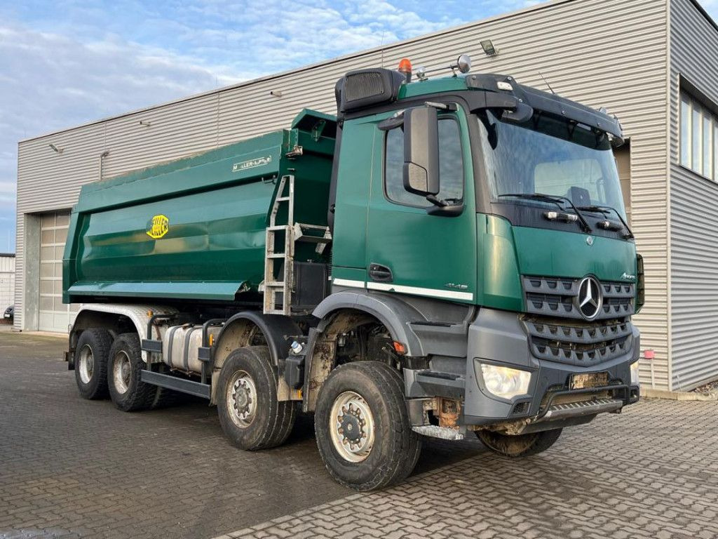 Mercedes-Benz Arocs 4145 8x8 4 Achs Muldenkipper Meiller - Мусоровоз: фото 2 Mercedes-Benz Arocs 4145 8x8 4 Achs Muldenkipper Meiller - Мусоровоз: фото 2