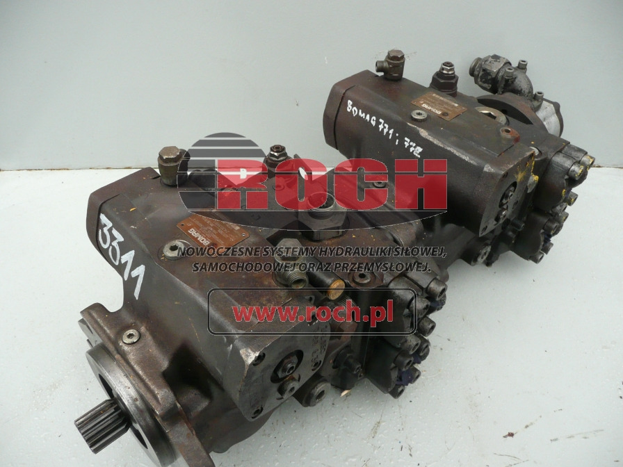 BOMAG A4VG71DA2DT2/32L-NZF13K071EH-S 2087687 2087686 384.18.00.56 05802510 + A4VG71DGDT1/32L-XSF10K021E-S 2022053 2087686 384.18.00.56 + 510725368 - Гидравлический насос: фото 1 BOMAG A4VG71DA2DT2/32L-NZF13K071EH-S 2087687 2087686 384.18.00.56 05802510 + A4VG71DGDT1/32L-XSF10K021E-S 2022053 2087686 384.18.00.56 + 510725368 - Гидравлический насос: фото 1