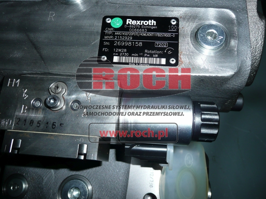 REXROTH A4VG145EP2DP0T0/40MLND6T11FB2S7AS00-0 2152929 0066683 - Гидравлический насос для Свеклоуборочных комбайнов: фото 2 REXROTH A4VG145EP2DP0T0/40MLND6T11FB2S7AS00-0 2152929 0066683 - Гидравлический насос для Свеклоуборочных комбайнов: фото 2
