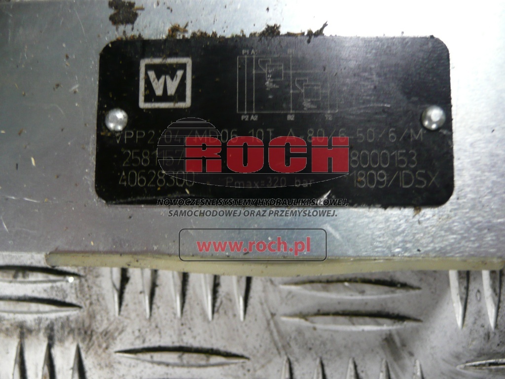 WIRTGEN VPP2-04/MD06-10T-A-80/6-50/6/M 2581157 8000153 40628300 1809/IDSX - Гидравлический клапан: фото 2 WIRTGEN VPP2-04/MD06-10T-A-80/6-50/6/M 2581157 8000153 40628300 1809/IDSX - Гидравлический клапан: фото 2