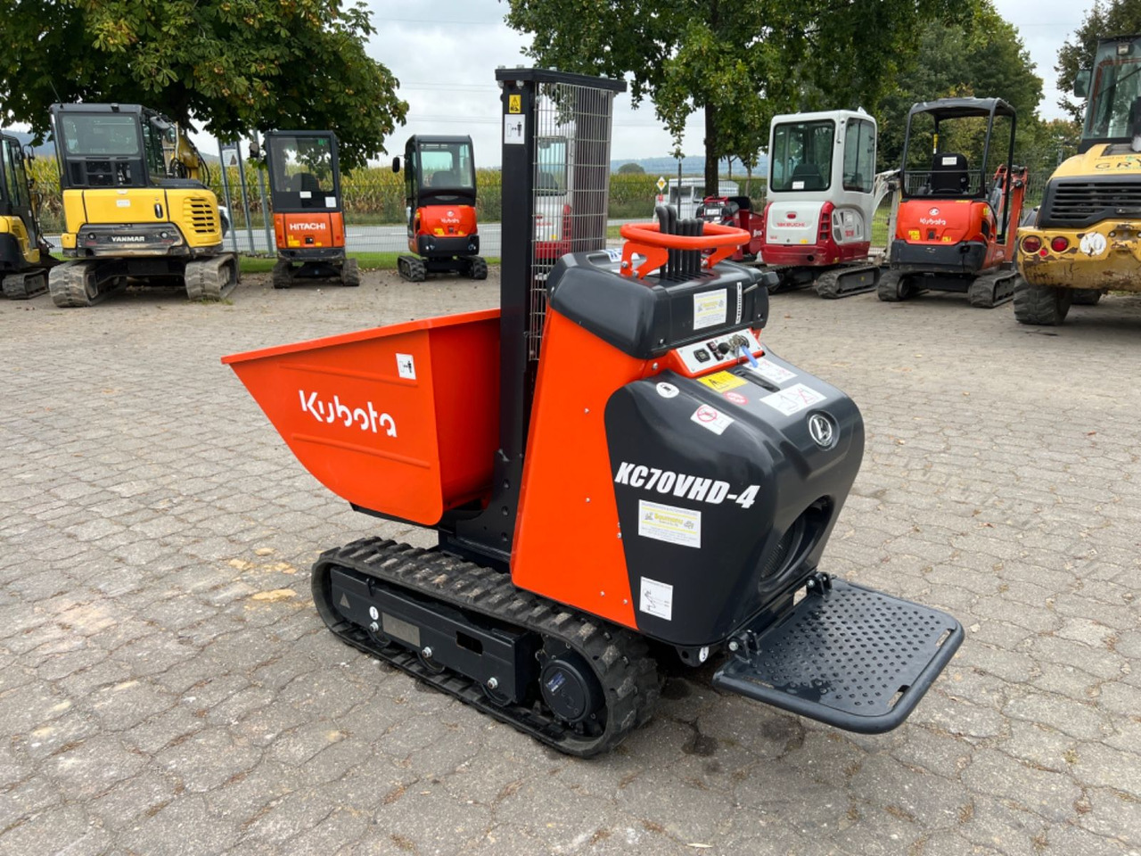 Kubota KC 70, VHD-4, mit Hochentleerung, hydr. Fahrwerk - Гусеничный самосвал: фото 2 Kubota KC 70, VHD-4, mit Hochentleerung, hydr. Fahrwerk - Гусеничный самосвал: фото 2