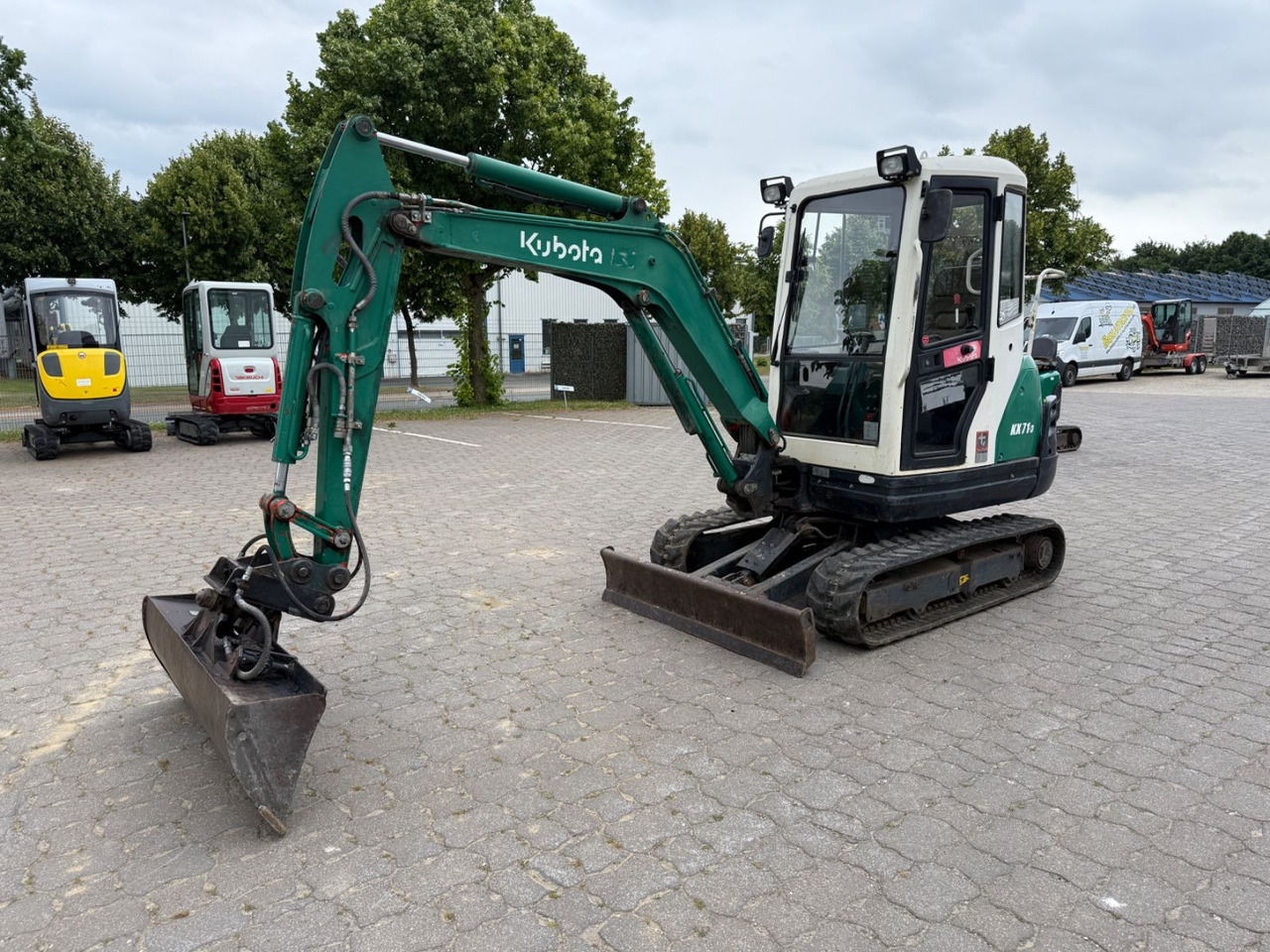 Kubota KX 71-3, Bj 12, 3400 BH, MS 03, GLV - Мини-экскаватор: фото 1 Kubota KX 71-3, Bj 12, 3400 BH, MS 03, GLV - Мини-экскаватор: фото 1