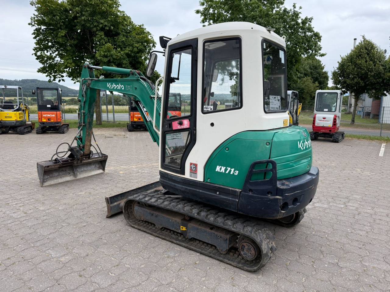 Kubota KX 71-3, Bj 12, 3400 BH, MS 03, GLV - Мини-экскаватор: фото 2 Kubota KX 71-3, Bj 12, 3400 BH, MS 03, GLV - Мини-экскаватор: фото 2
