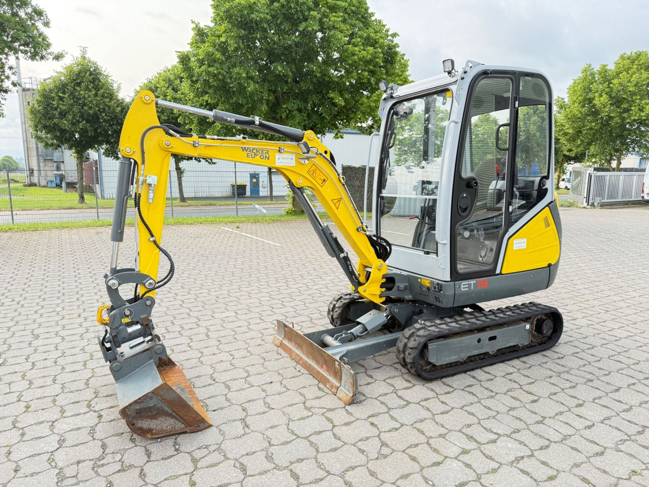 Wacker ET 18, Bj 23, 325 BH, Tilt MS01, GL, TOP - Мини-экскаватор: фото 1 Wacker ET 18, Bj 23, 325 BH, Tilt MS01, GL, TOP - Мини-экскаватор: фото 1