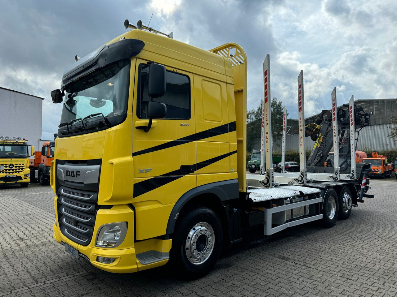DAF XF 530 6x2 Holztransport Kran PENZ 15Z9.50 *Anh. - Лесовоз, Автоманипулятор: фото 3 DAF XF 530 6x2 Holztransport Kran PENZ 15Z9.50 *Anh. - Лесовоз, Автоманипулятор: фото 3