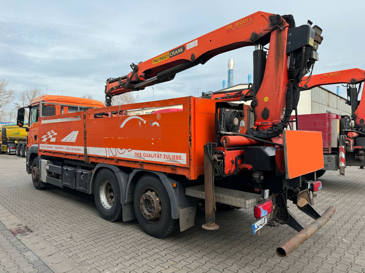 MAN TGS 26.400 6x2 Pritsche Kran Palfinger PK 18001L - Автоманипулятор: фото 4 MAN TGS 26.400 6x2 Pritsche Kran Palfinger PK 18001L - Автоманипулятор: фото 4