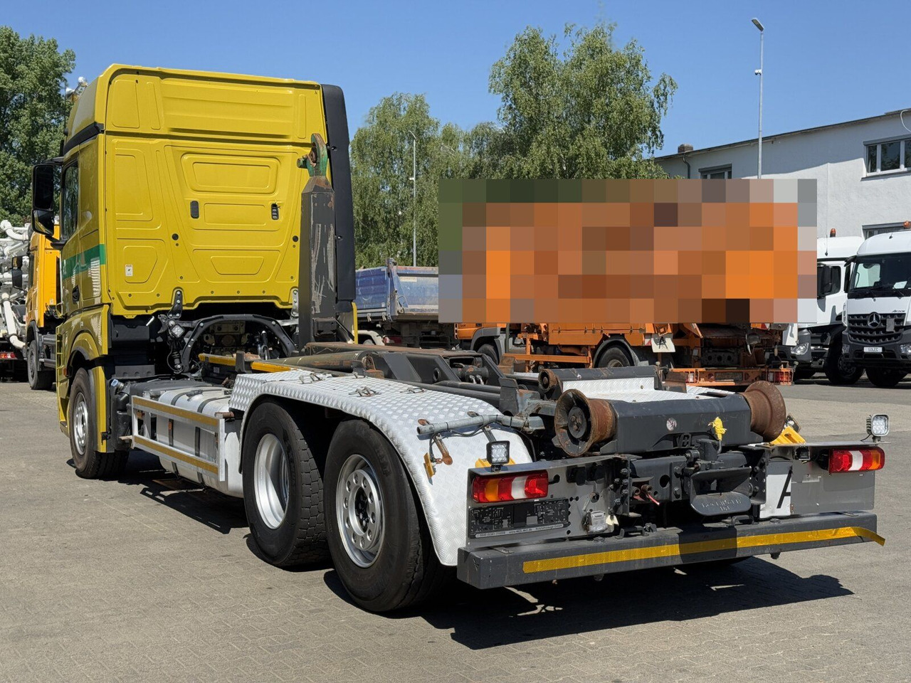 Mercedes-Benz ACTROS 2558 6x2 Abrollkipper *Lenkachse Retarder - Крюковой мультилифт: фото 5 Mercedes-Benz ACTROS 2558 6x2 Abrollkipper *Lenkachse Retarder - Крюковой мультилифт: фото 5