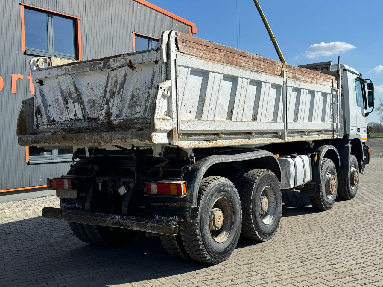 Mercedes-Benz ACTROS 4144 8x8 EURO4 DSK Meiller - Самосвал: фото 4 Mercedes-Benz ACTROS 4144 8x8 EURO4 DSK Meiller - Самосвал: фото 4