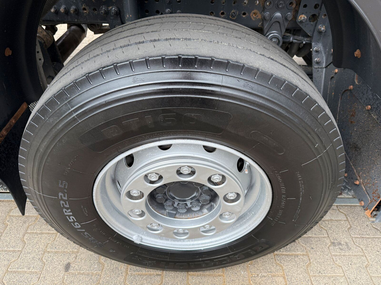 Крюковой мультилифт Mercedes-Benz Arocs 4158 8x4 Abrollkipper Palfinger Knickarm: фото 25