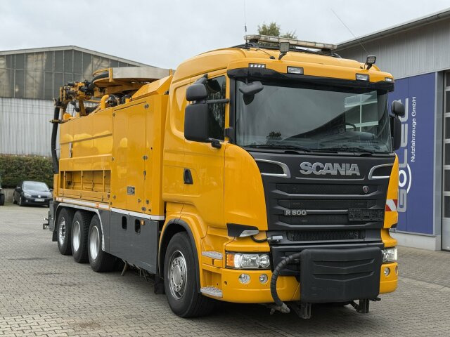Scania R500 8x4 Kanalreiniger Kombi MÜLLER Canalmaster - Ассенизатор: фото 1 Scania R500 8x4 Kanalreiniger Kombi MÜLLER Canalmaster - Ассенизатор: фото 1