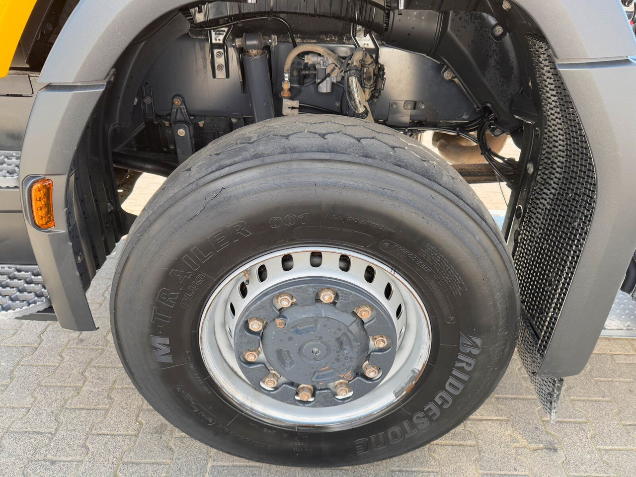 Тягач Scania G450 XT 4x4 Euro 6 SZM Kipphydraulik Blatt/ Luft: фото 17
