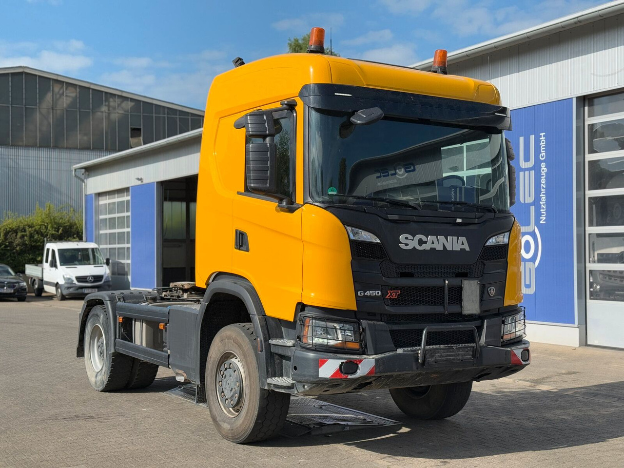 Scania G450 XT 4x4 Euro 6 SZM Kipphydraulik Blatt/ Luft - Тягач: фото 1 Scania G450 XT 4x4 Euro 6 SZM Kipphydraulik Blatt/ Luft - Тягач: фото 1