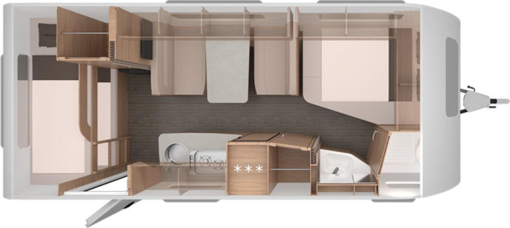 Knaus Südwind 540 FDK 60 Years Ausstellfenster Bug - Прицеп дача: фото 2 Knaus Südwind 540 FDK 60 Years Ausstellfenster Bug - Прицеп дача: фото 2