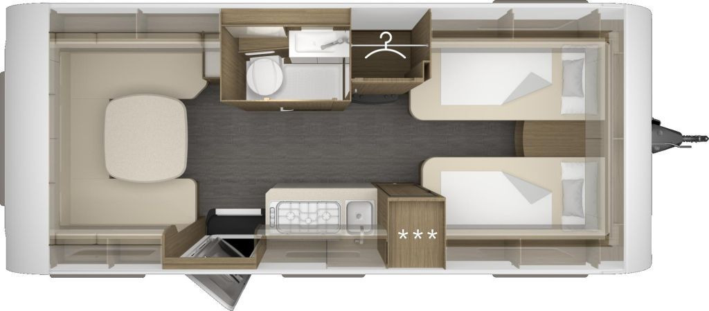 Tabbert Cazadora 550 E 2,3 Alde Warmwasserheizung - Прицеп дача: фото 2 Tabbert Cazadora 550 E 2,3 Alde Warmwasserheizung - Прицеп дача: фото 2