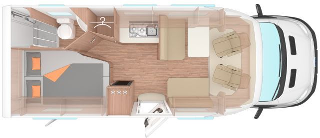 Weinsberg CaraLoft 650 MF Automatikgetriebe Weinsberg CaraLoft 650 MF Automatikgetriebe - Полуинтегрированный автодом: фото 2 Weinsberg CaraLoft 650 MF Automatikgetriebe Weinsberg CaraLoft 650 MF Automatikgetriebe - Полуинтегрированный автодом: фото 2