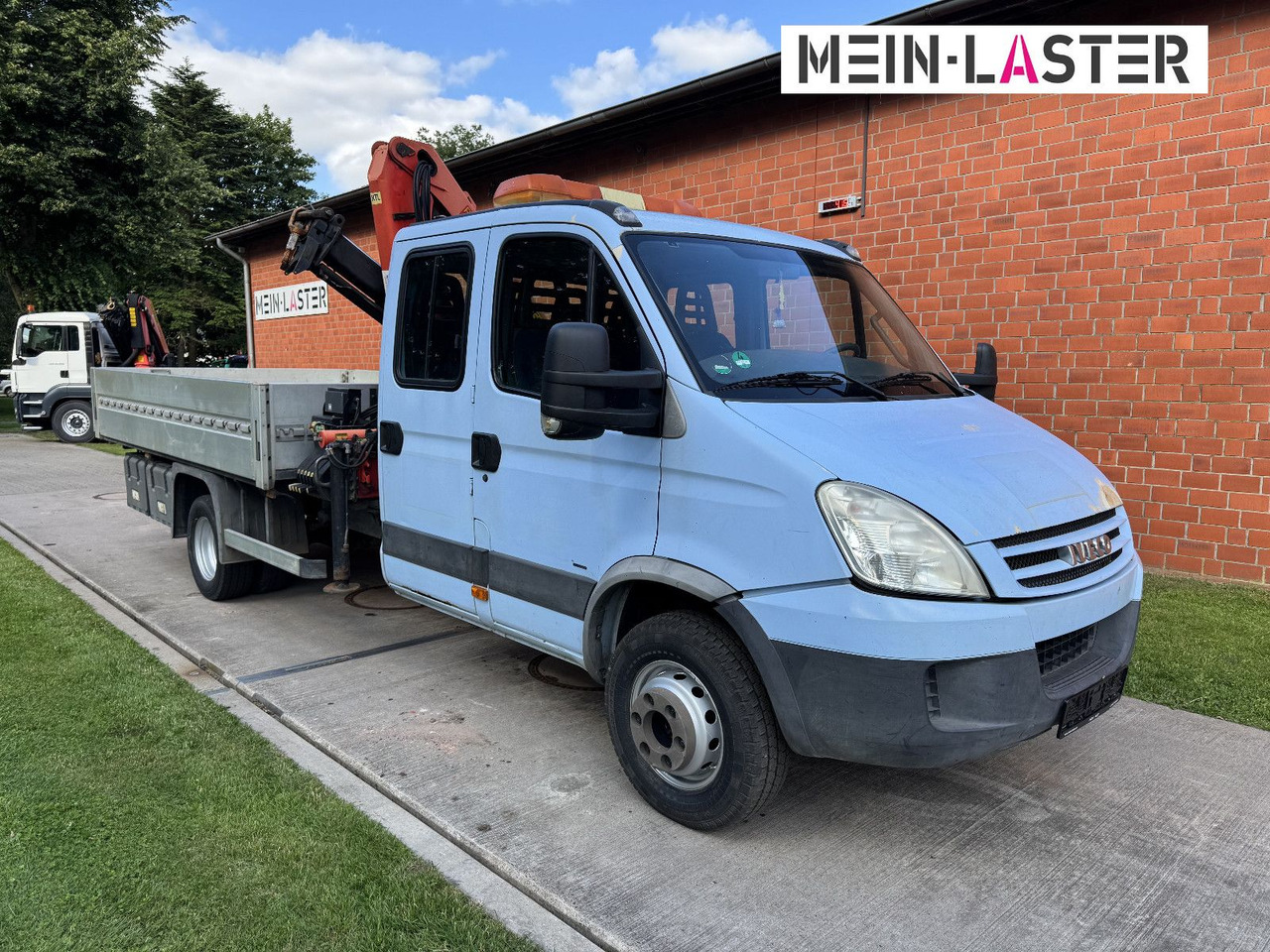 Iveco 65C180 3.0d Palfinger PK 6500 7 Sitzer NL 2300kg - Малотоннажный бортовой грузовик, Грузопассажирский фургон: фото 3 Iveco 65C180 3.0d Palfinger PK 6500 7 Sitzer NL 2300kg - Малотоннажный бортовой грузовик, Грузопассажирский фургон: фото 3