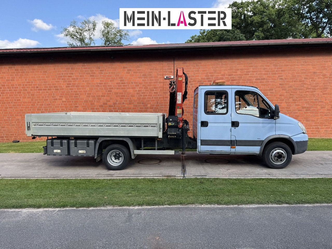 Iveco 65C180 3.0d Palfinger PK 6500 7 Sitzer NL 2300kg - Малотоннажный бортовой грузовик, Грузопассажирский фургон: фото 4 Iveco 65C180 3.0d Palfinger PK 6500 7 Sitzer NL 2300kg - Малотоннажный бортовой грузовик, Грузопассажирский фургон: фото 4