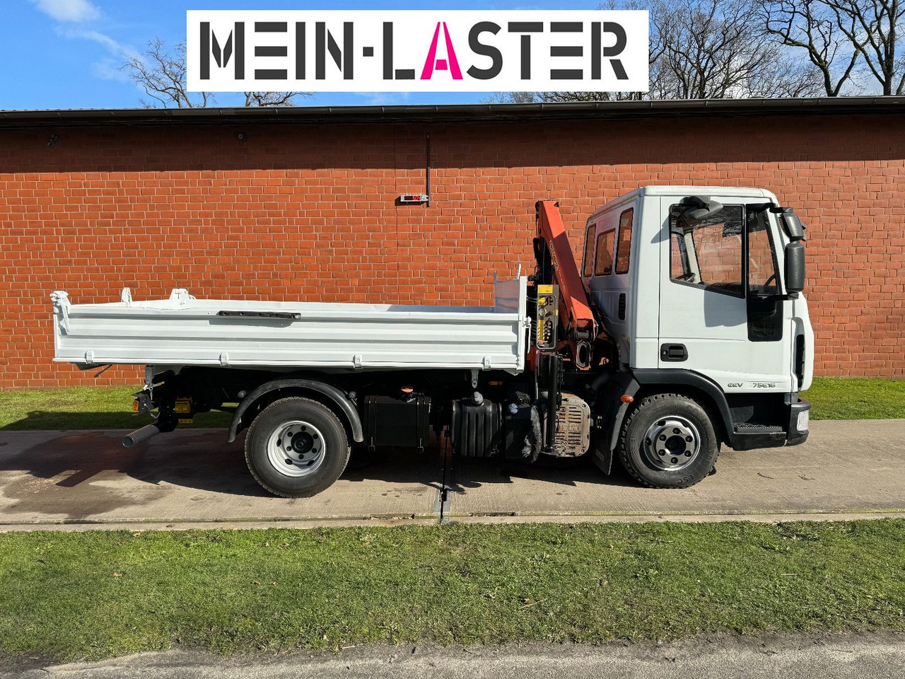 Iveco ML75E16 3 S-Kipper Kran PK 9,4m-550 kg Greifer - Малотоннажный самосвал: фото 4 Iveco ML75E16 3 S-Kipper Kran PK 9,4m-550 kg Greifer - Малотоннажный самосвал: фото 4