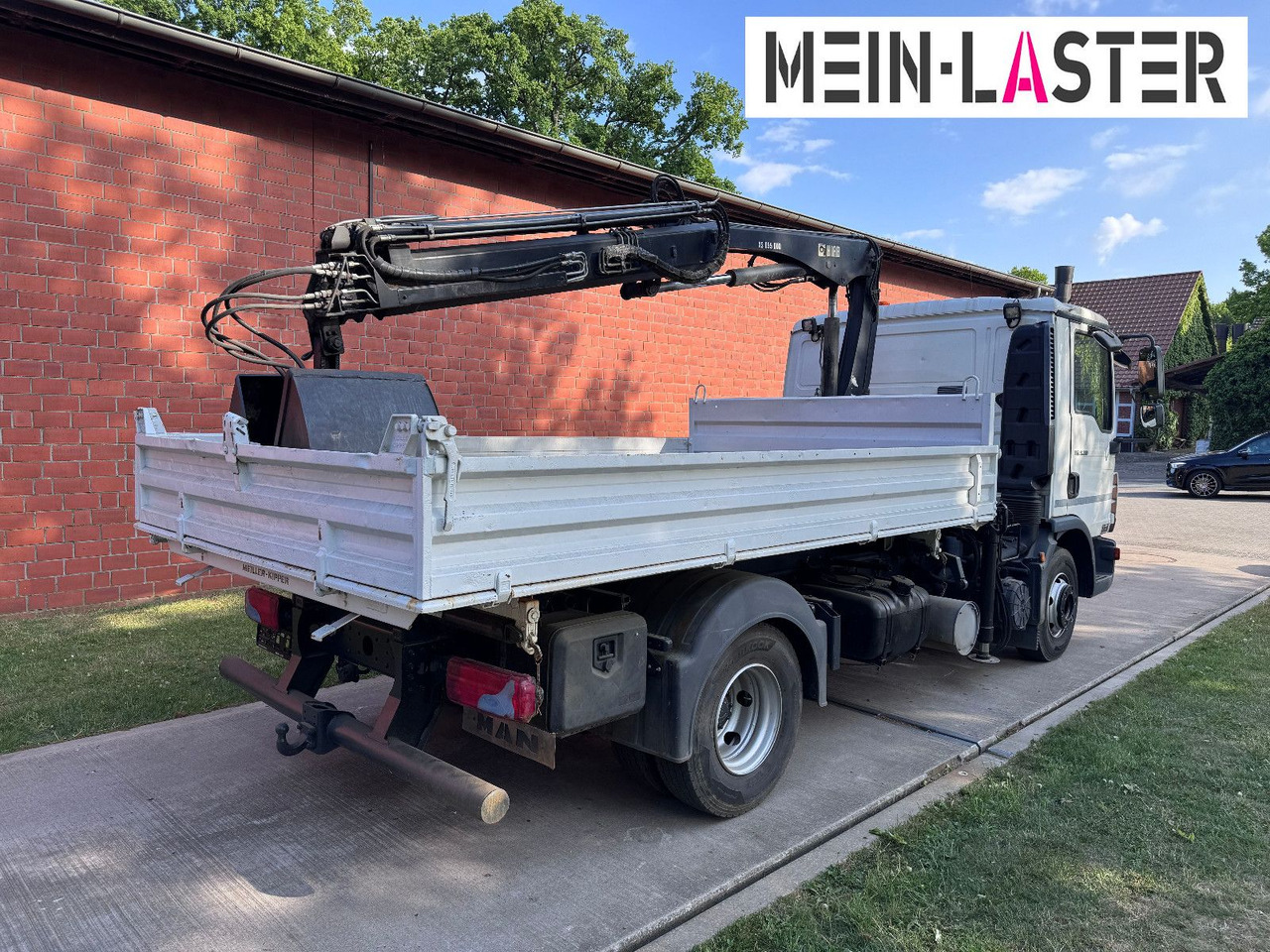 Малотоннажный самосвал MAN TGL 8.180 3 S-Kipper Hiab 55 D *10,2 m - 640 kg: фото 6