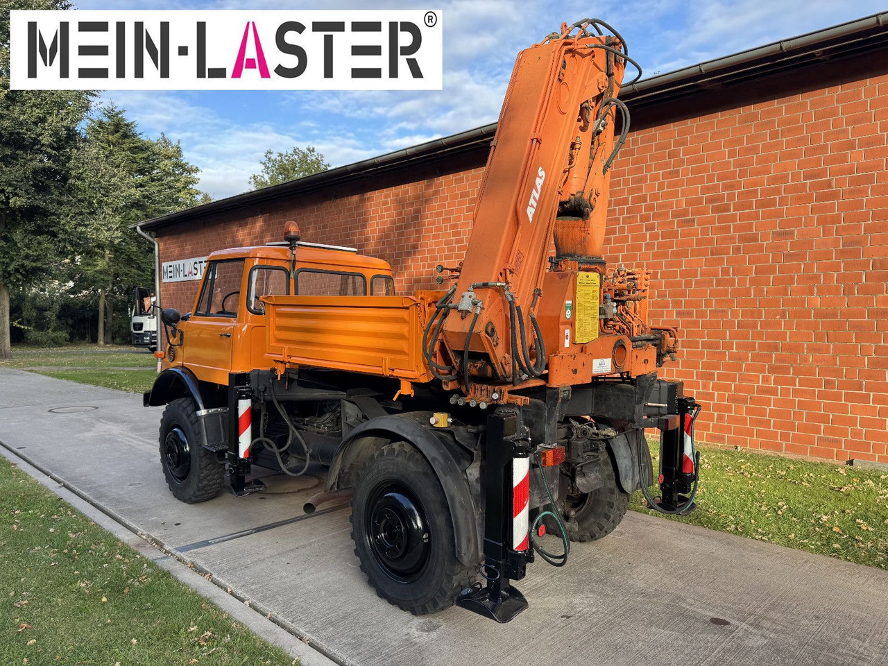 Unimog U 1100 Atlas AK 3006 nur 14.215 km-1. Hand - Автоманипулятор, Грузовик бортовой/ Платформа: фото 5 Unimog U 1100 Atlas AK 3006 nur 14.215 km-1. Hand - Автоманипулятор, Грузовик бортовой/ Платформа: фото 5