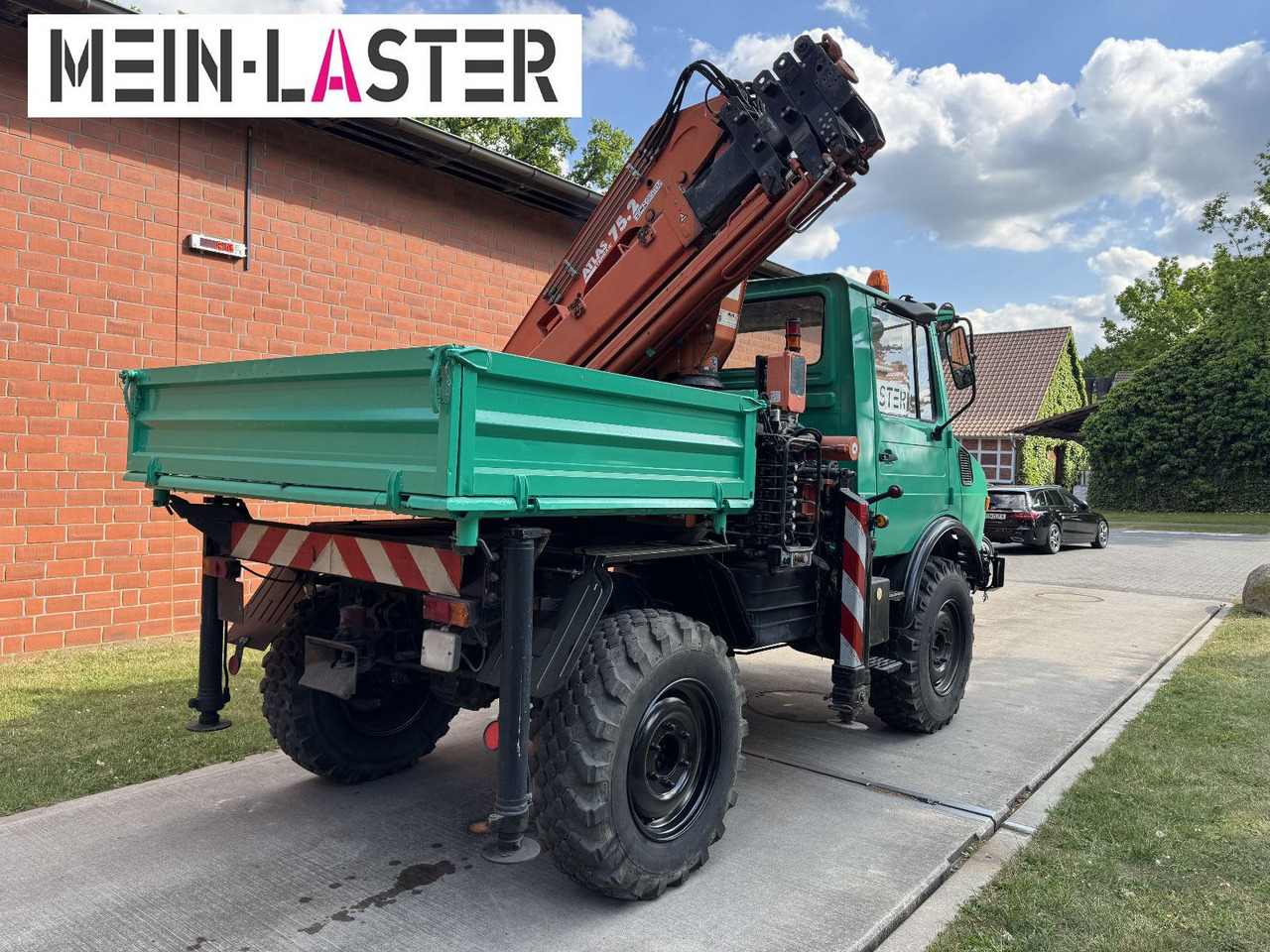 Unimog U 1200 Atlas 75.2 Kran 14 m Funk FB *1. Hand - Автоманипулятор: фото 4 Unimog U 1200 Atlas 75.2 Kran 14 m Funk FB *1. Hand - Автоманипулятор: фото 4
