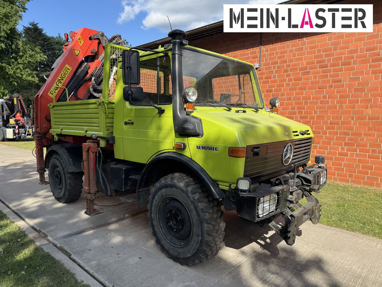 Unimog U 1650 PK 10500 Kran 15 m max. 3,9 t Seilwinde - Автоманипулятор: фото 3 Unimog U 1650 PK 10500 Kran 15 m max. 3,9 t Seilwinde - Автоманипулятор: фото 3