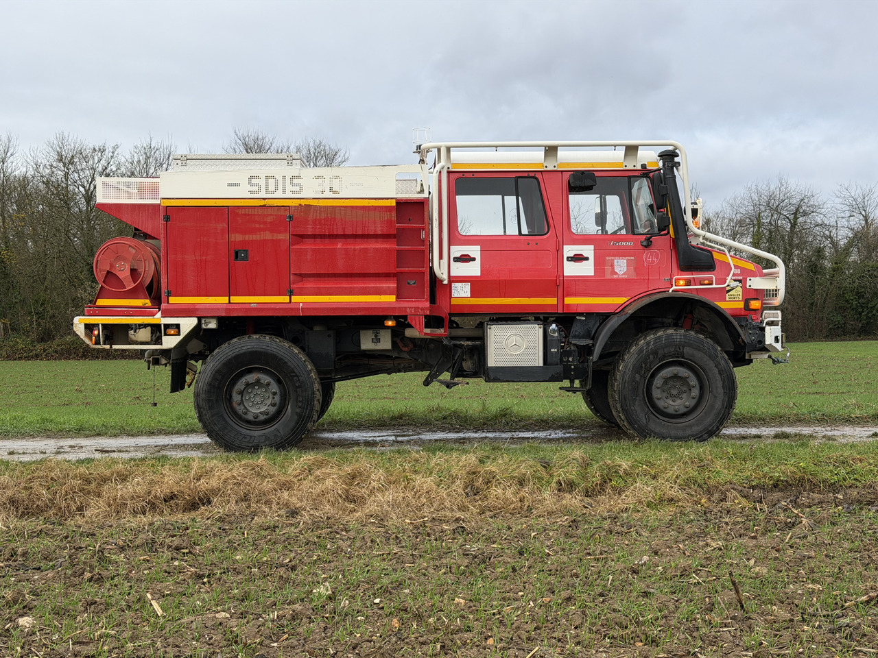 DE POMPIER MERCEDES-BENZ U5000 4X4 UNIMOG - Грузовик: фото 2 DE POMPIER MERCEDES-BENZ U5000 4X4 UNIMOG - Грузовик: фото 2