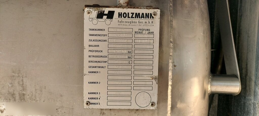 Грузовик-цистерна Для транспортировки топлива Volkswagen LT55 HOLZMANN Inox: фото 36 Грузовик-цистерна Для транспортировки топлива Volkswagen LT55 HOLZMANN Inox: фото 36