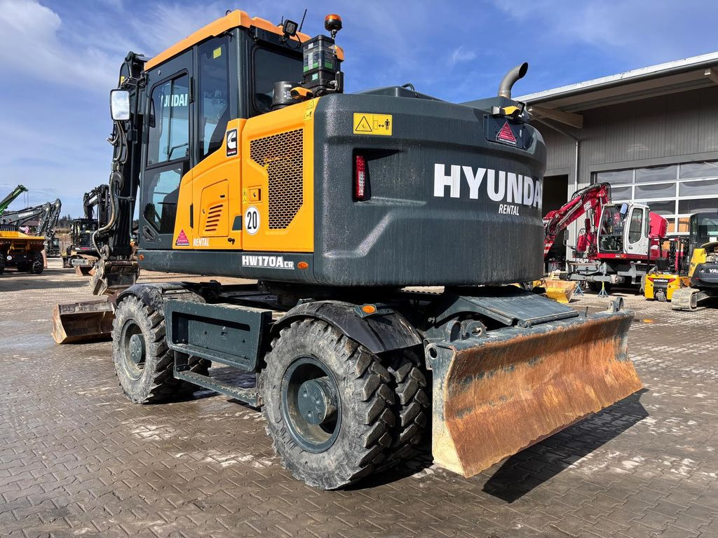 Hyundai HW170ACR Hyundai HW170ACR - Колёсный экскаватор: фото 3 Hyundai HW170ACR Hyundai HW170ACR - Колёсный экскаватор: фото 3