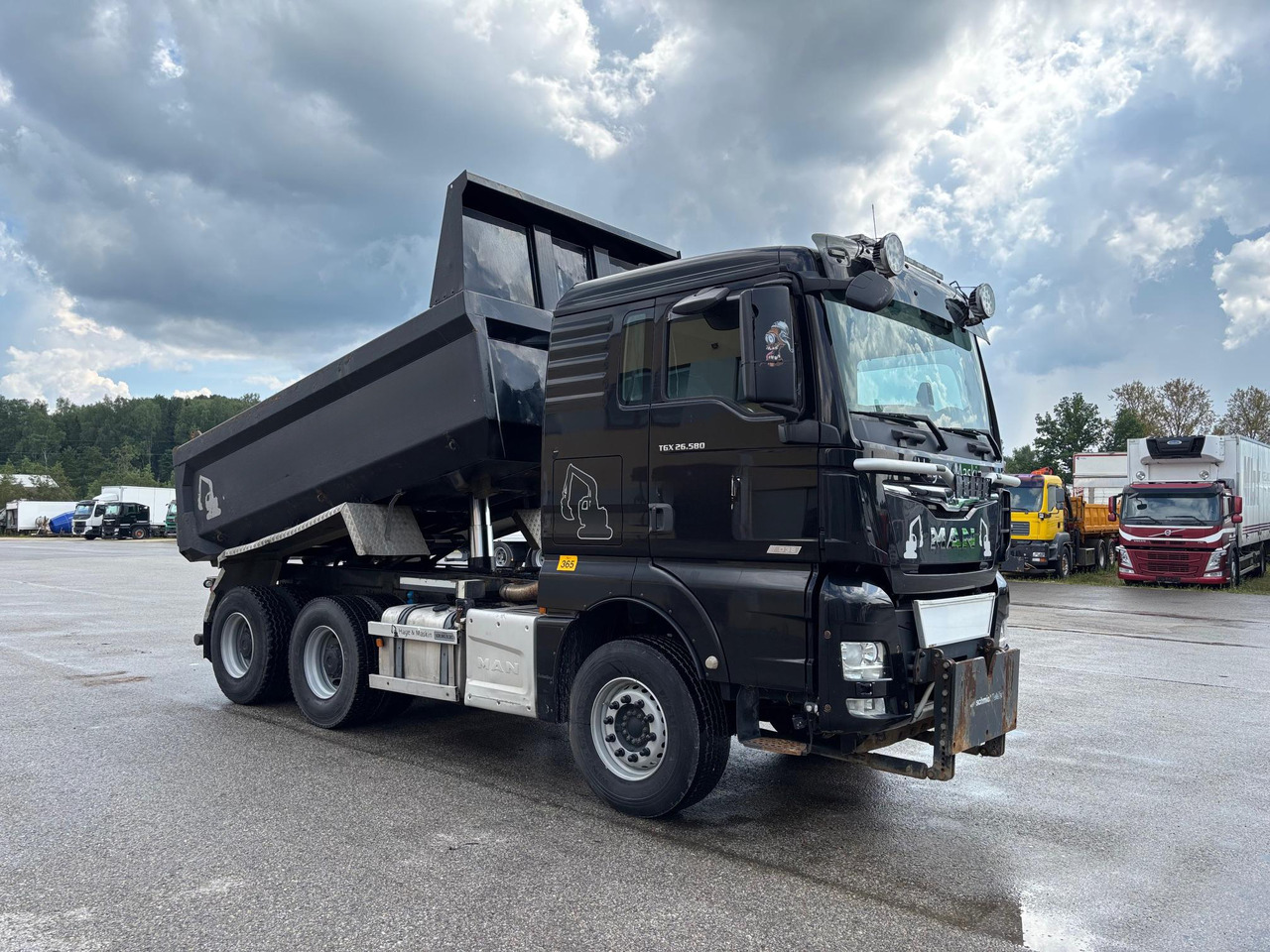 MAN TGX 26.580 - Самосвал: фото 1 MAN TGX 26.580 - Самосвал: фото 1