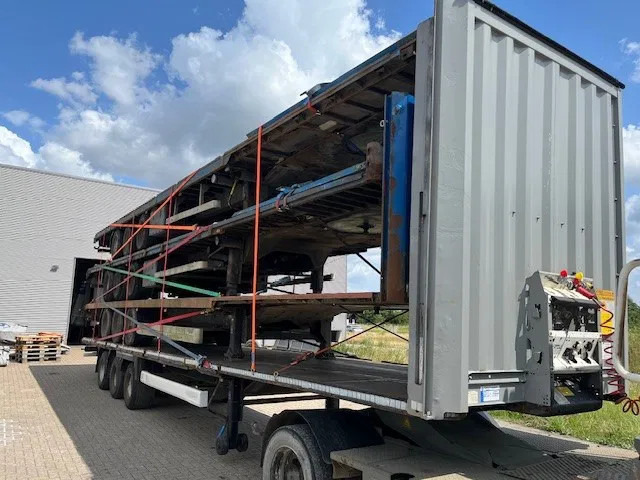 Krone 2x stack of 4x mega flat trailer - Полуприцеп бортовой/ Платформа: фото 1 Krone 2x stack of 4x mega flat trailer - Полуприцеп бортовой/ Платформа: фото 1