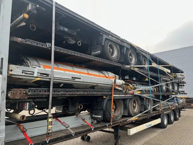 Krone multiple 2014 & 2015 XL P400 mega huckepack curtain sided trailer stacks - Полуприцеп-фургон: фото 5 Krone multiple 2014 & 2015 XL P400 mega huckepack curtain sided trailer stacks - Полуприцеп-фургон: фото 5