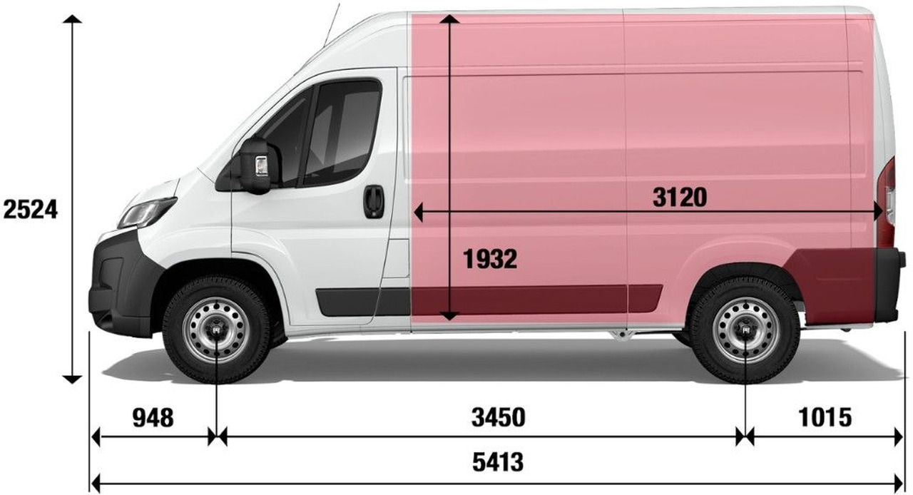Цельнометаллический фургон Fiat Ducato 35L L2H2 140 Kastenwagen 2025: фото 6 Цельнометаллический фургон Fiat Ducato 35L L2H2 140 Kastenwagen 2025: фото 6