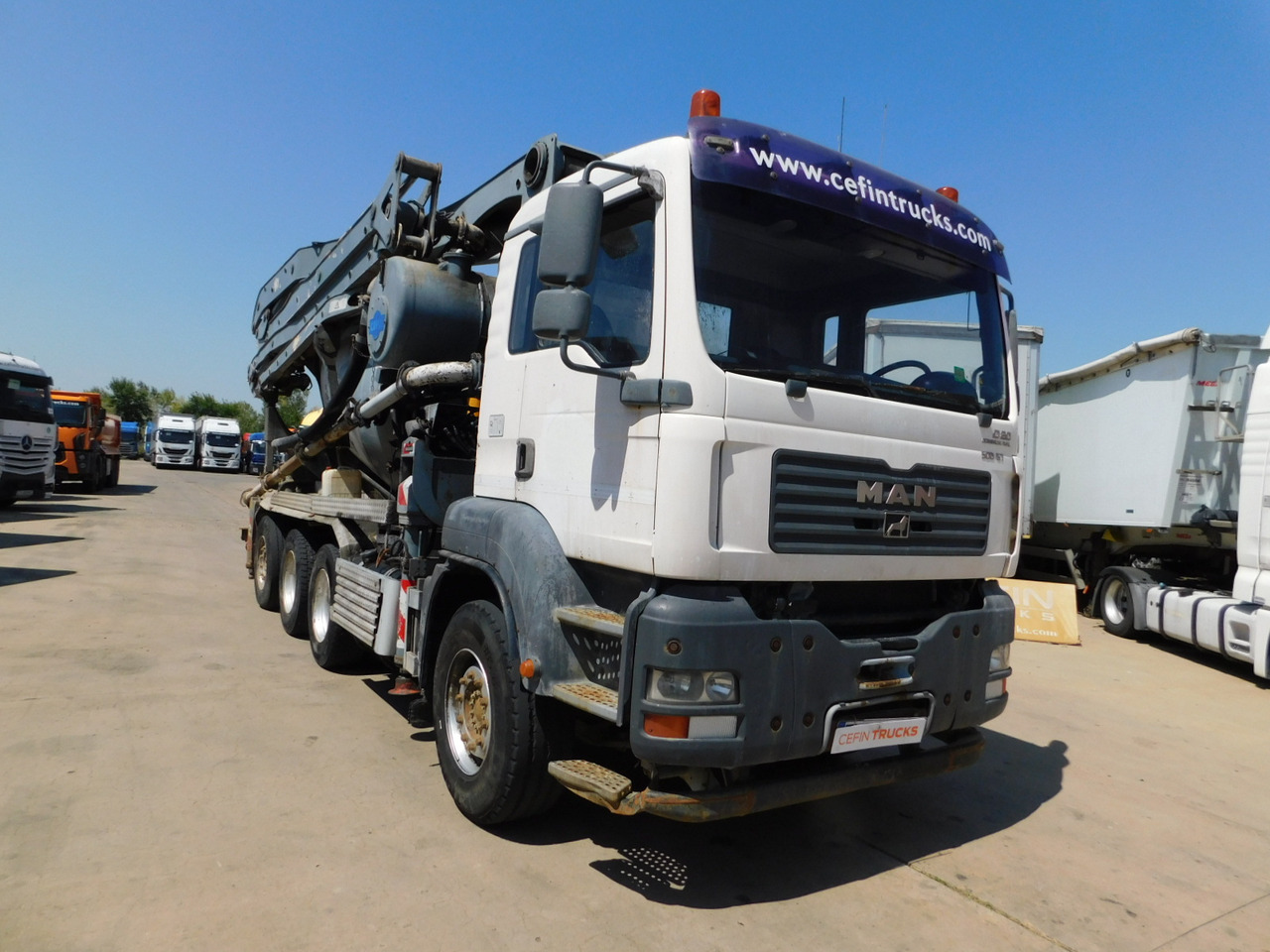 Man Tga 35390 - Автобетоносмеситель: фото 2 Man Tga 35390 - Автобетоносмеситель: фото 2